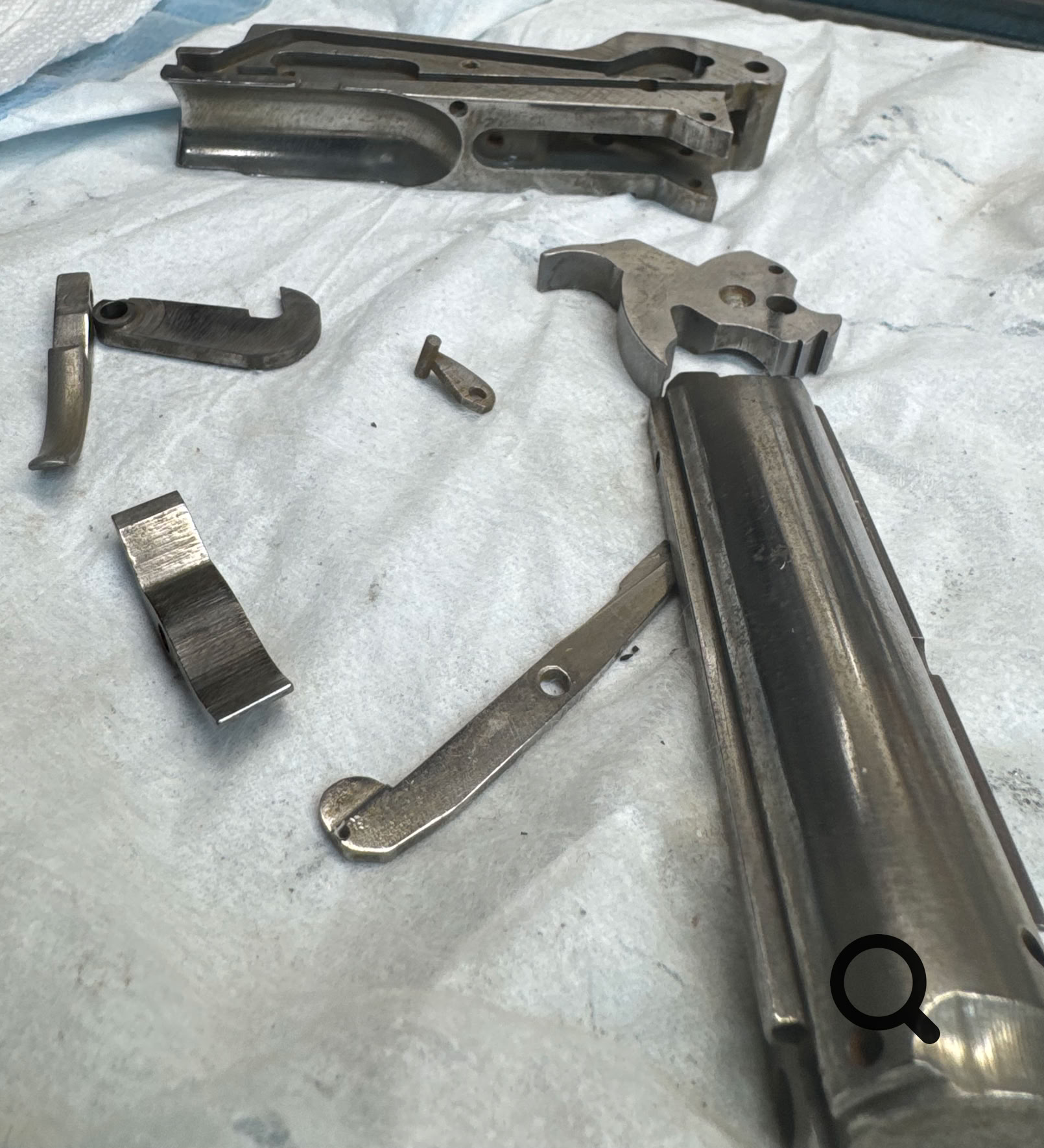 Winchester 97 Hard Chrome Plated parts