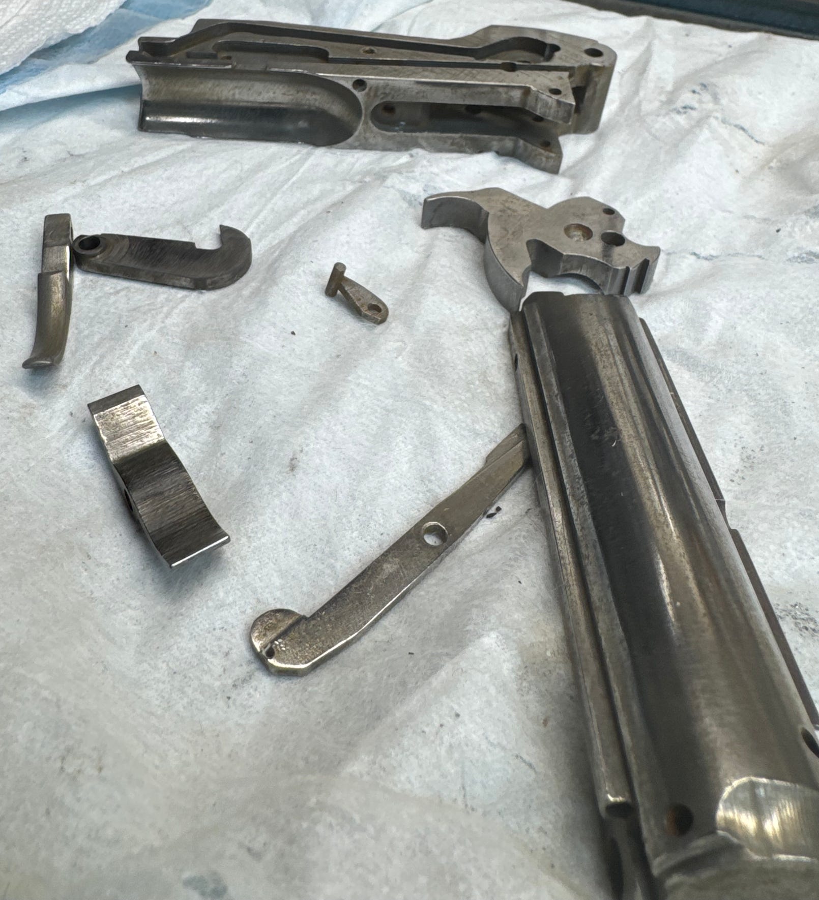 Winchester 97 Hard Chrome Plated parts